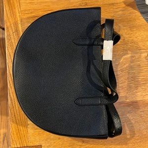 Cuyana Semi circle Black bag NWT